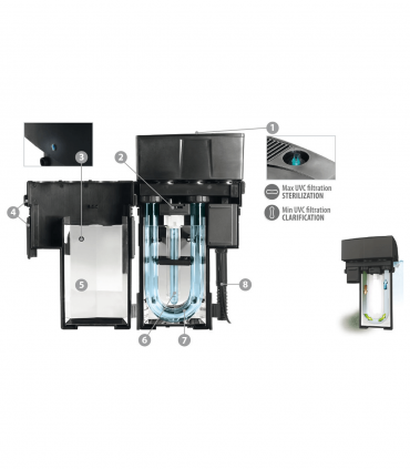 Newa Mirror uvc hang on - impianto uv