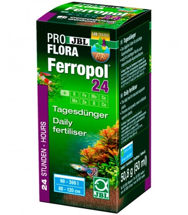 JBL PROFLORA Ferropol 24 - Fertilizzante giornaliero per le piante