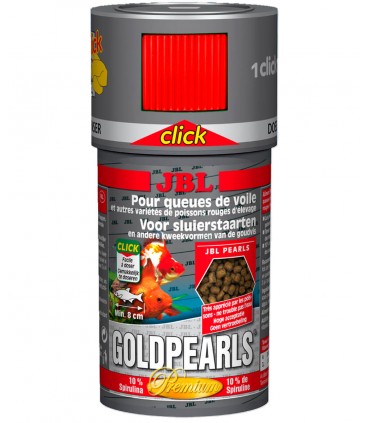JBL GoldPearls CLICK - Mangime base in granuli premium per veiltail