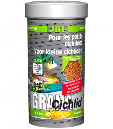 JBL GranaCichlid- Mangime di base in granuli per ciclidi
