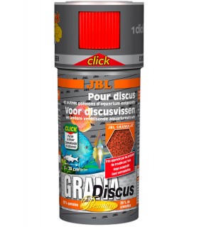 JBL GranaDiscus CLICK - Mangime completo premium in granuli per pesci discus