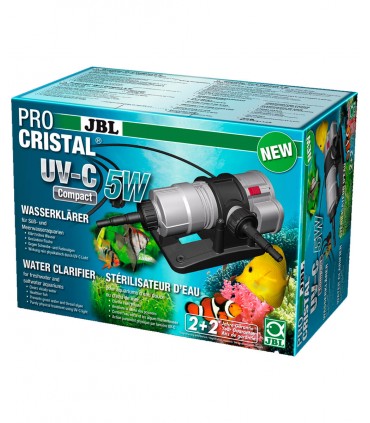 JBL PROCRISTAL Compact UV-C 5 W - Sterilizzatore d'acqua