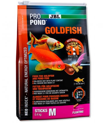 JBL PROPOND GOLDFISH M - Bastoncini di mangime per pesci rossi medi/grandi