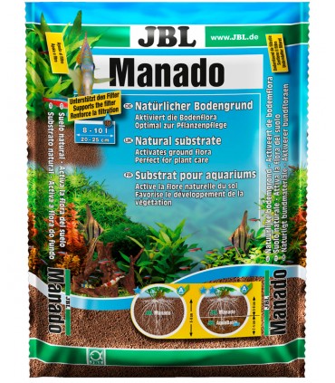 JBL Manado - Substrato naturale per gli acquari d'acqua dolce