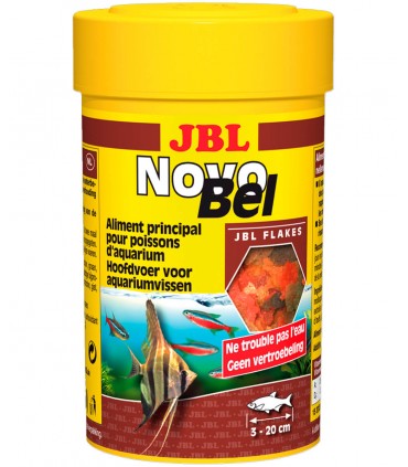 JBL NovoBel - Mangime base a fiocchi per tutti i pesci d'acquario