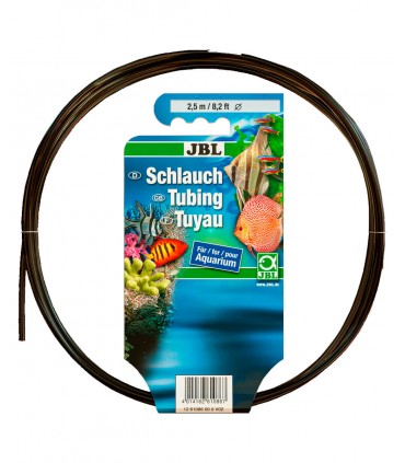 JBL Tubo flessibile per acquari grigio 2,5 mt