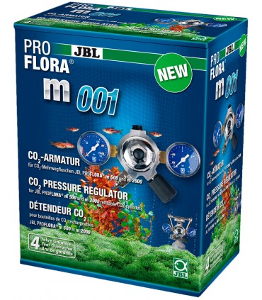 JBL PROFLORA m001 - Rubinetteria per la riduzione della pressione per impianti CO2