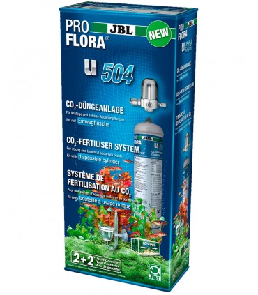JBL PROFLORA u504 - Impianto di fertilizzazione con CO2: kit completo