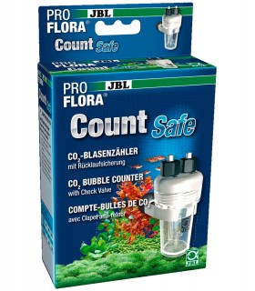 JBL PROFLORA CO2 COUNT SAFE - Contabolle con valvola di non ritorno