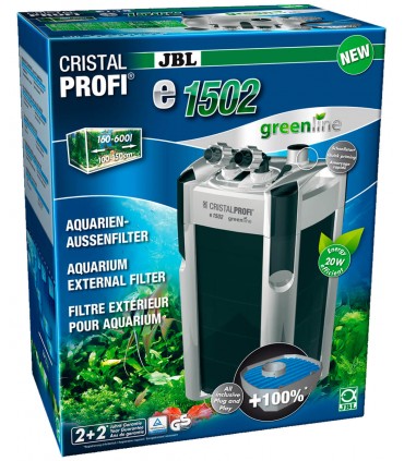 JBL CristalProfi e1502 greenline - Filtri esterni per acquari da 160 a 600 litri