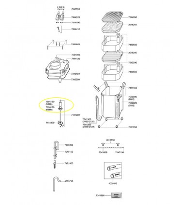 Eheim Girante per filtro 2026/28/2126/28