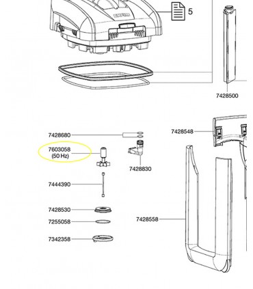 Eheim girante per professionel 3 1200XL/1200XLT