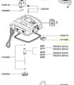 Eheim Locking device per filtri prof 3 250/350/600, prof 3e 350, prof 4+ 250/350/600, prof 4e+ 350