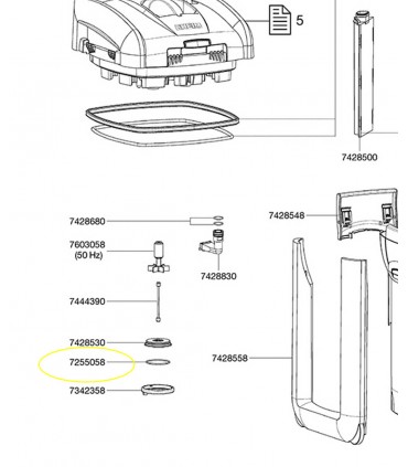 Eheim Sealing ring professionel (2226-2328), professionel 3 1200XL/1200XLT