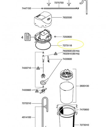 Eheim Sealing ring per classic 250