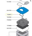 Eheim set O-ring per filtro professionel 3e 450/600T/700 and professionel 5e 450/600T/700