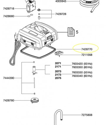 Eheim ser O-ring filtro professionel 3 250/350/600, professionel 4+ 250/350/600, professionel 5e 350