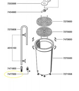 Eheim Threated connector raccordo per classic 600