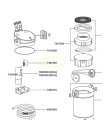 Eheim Ball cage with ball con guaina per ecco (2231/2233/2235), ecco comfort (2232/2234/2236), ecco pro 130/200/300