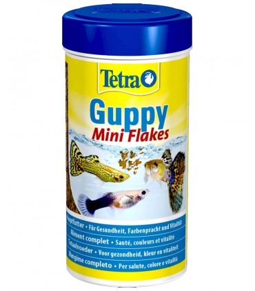 Tetra Guppy Mini Flakes - Mangime dolce