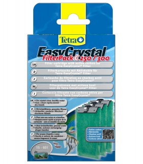Tetra EasyCrystal Filter Pack C250/300 Cartucce filtranti con carbone attivo
