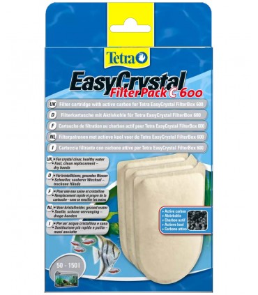Tetra EasyCrystal Filter Pack C600