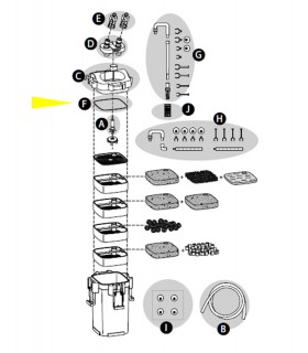 Tetra EX 400/600/800 Plus o’ring