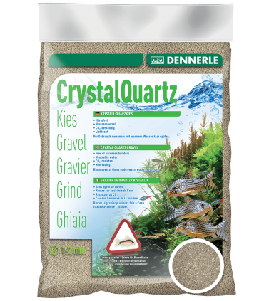 Dennerle Ghiaia di quarzo bianca naturale