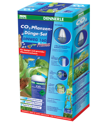 Dennerle 160 Primus Set di fertilizzazione CO2 Monouso
