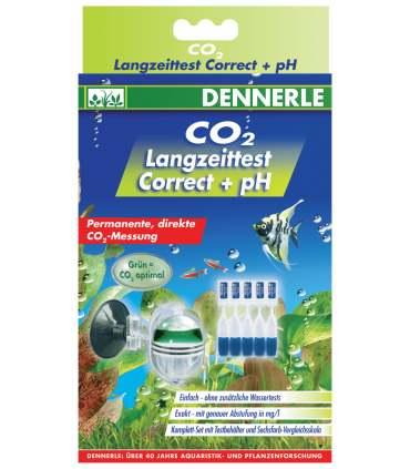 Dennerle Test CO₂ a lunga durata  Correct + pH