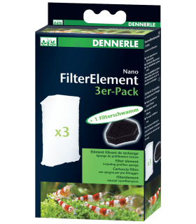 Dennerle Nano Filtro angolare XL - Cartuccia di ricambio