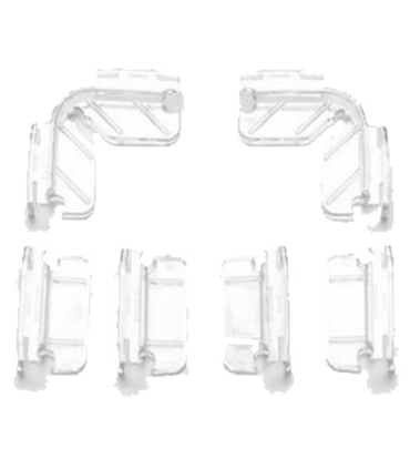 Dennerle Set di supporti vetro di copertura Nano